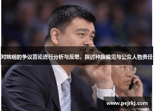 对姚明的争议言论进行分析与反思，探讨种族偏见与公众人物责任