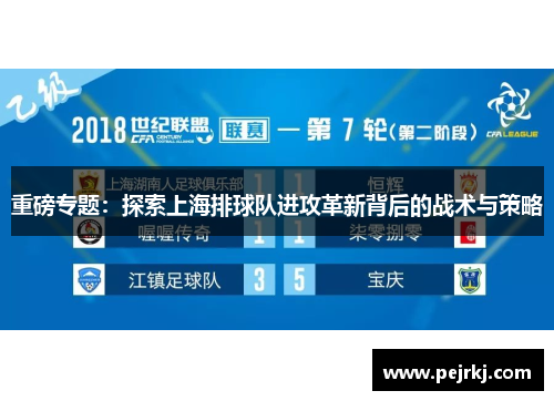 重磅专题：探索上海排球队进攻革新背后的战术与策略